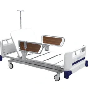 Lit Électrique Réglable avec Chaise Rotative et Barrières