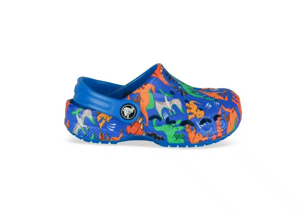 Sabot Crocs Baya Seasonal Printed Kids Bleu