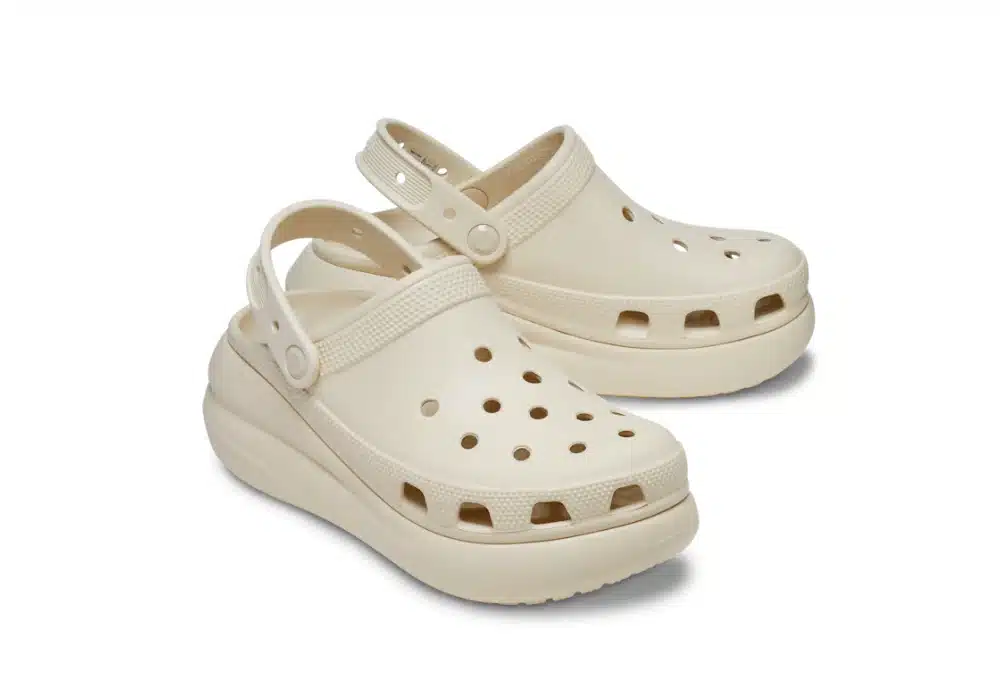 Sabot Crocs Classic Crush Blanc cassé