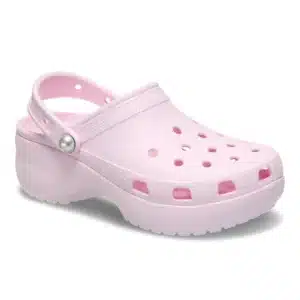 Sabot Crocs Classic Platform Pearl Pink Milk