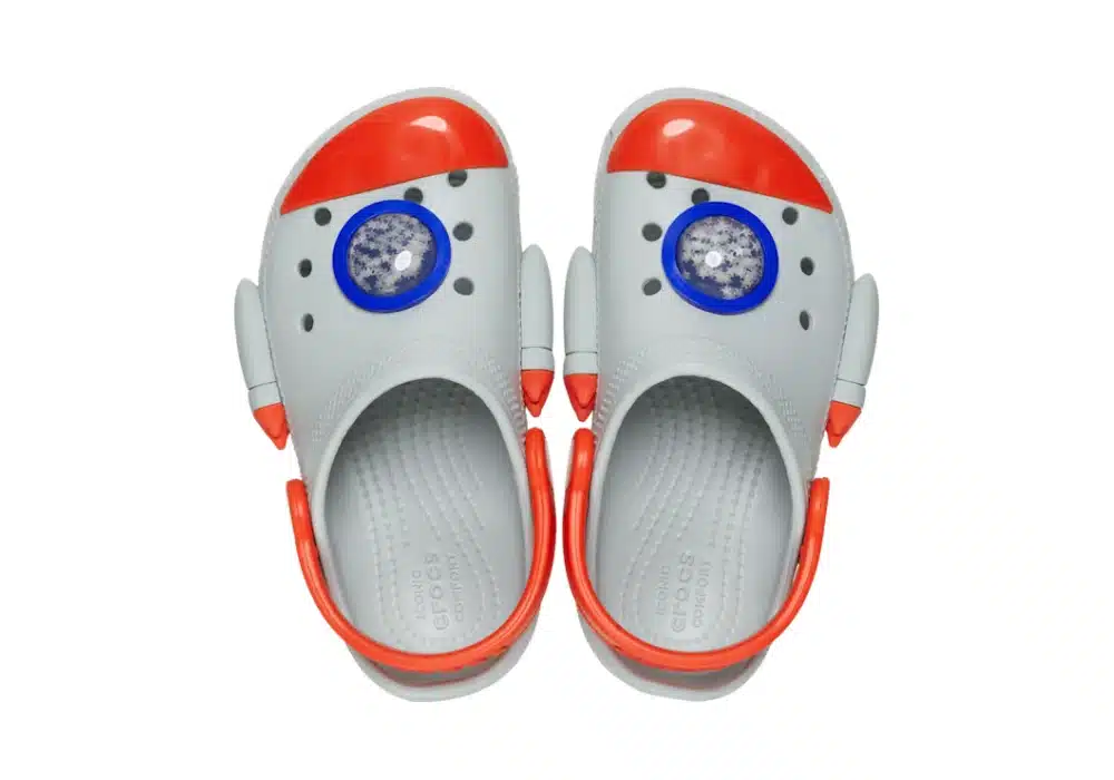 Sabot Crocs Classic Rocket Ship Gris