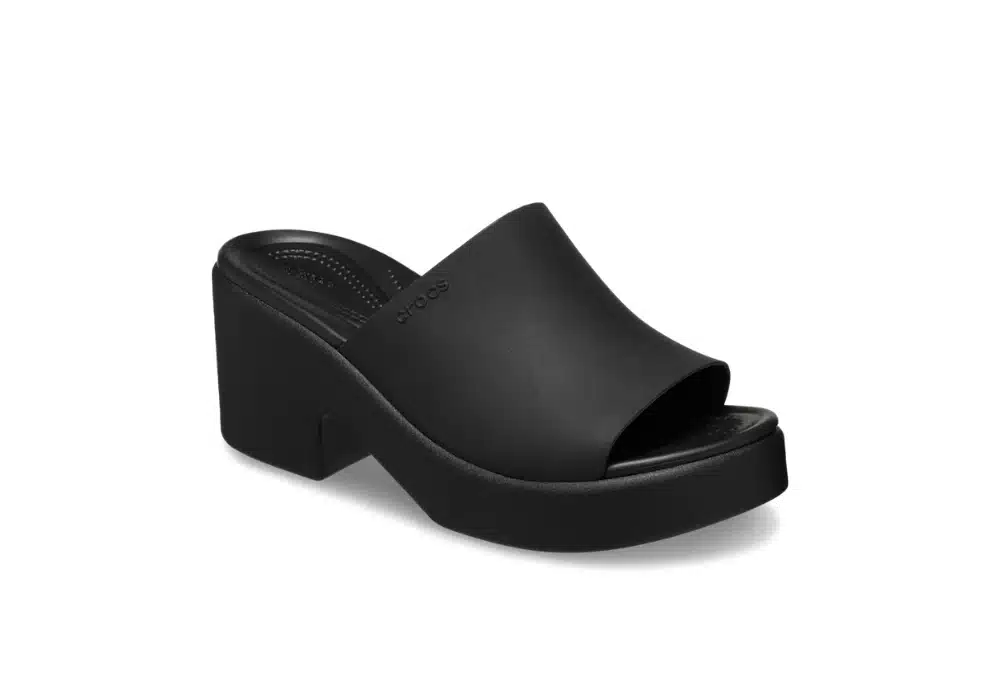 Sandale Crocs Brooklyn Slide Heel Noir