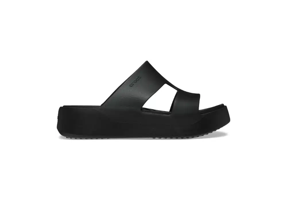 Sandale Crocs Groove Platform H-Strap Noir