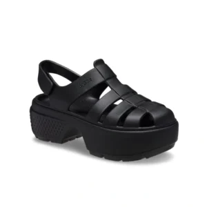 Sandale Crocs STOMP FISHERMAN SANDAL BLACK