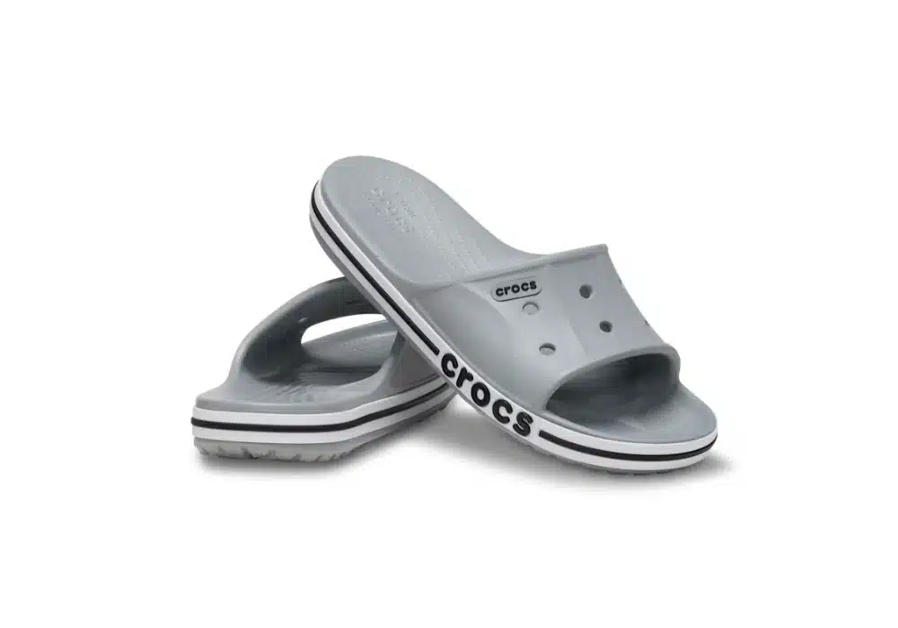 Sandale Crocs Bayaband Slide Light Gris