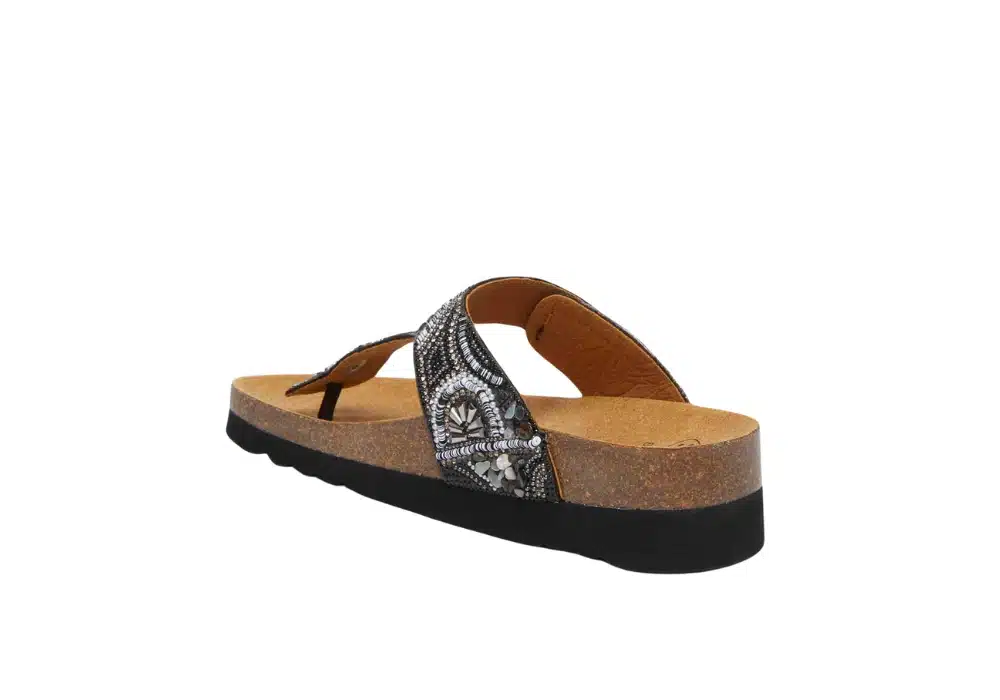 Sandale Lisboa Flip-Flop noir