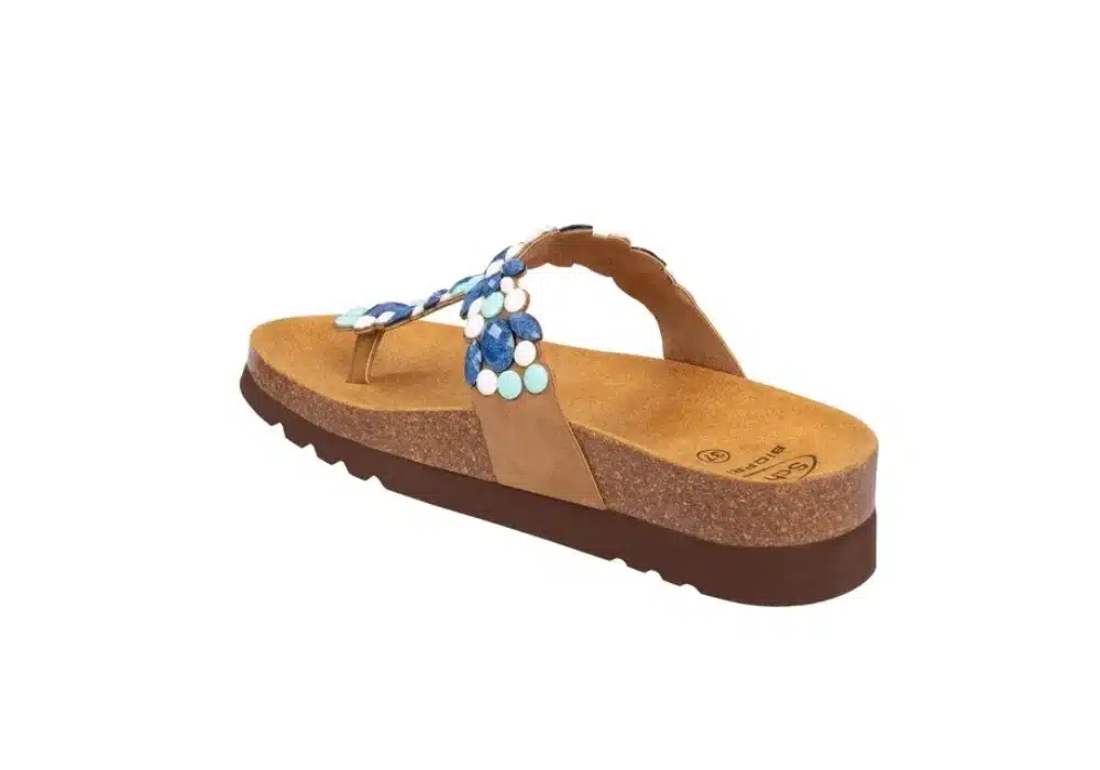 Sandale Alicia Flip Bleu