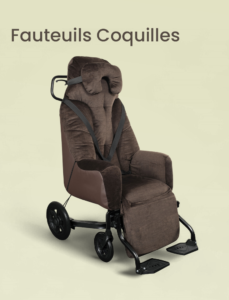 Fauteuils coquilles