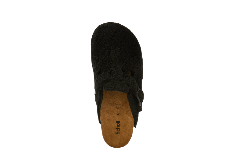 Sabot Fae Fur Noir