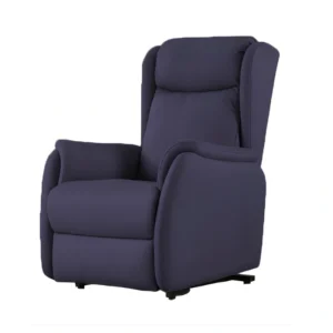 Fauteuil releveur électrique Bergamo 2 moteurs Navy Blue 