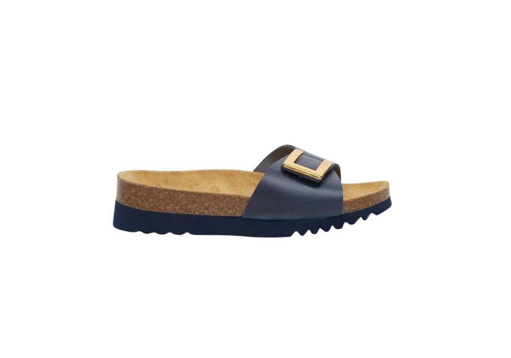 Sandale Monterey Mule Bleu marine