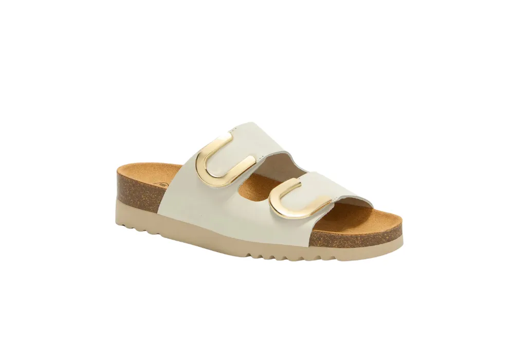 Sandale Monterey 2 Straps Blanc Cassé
