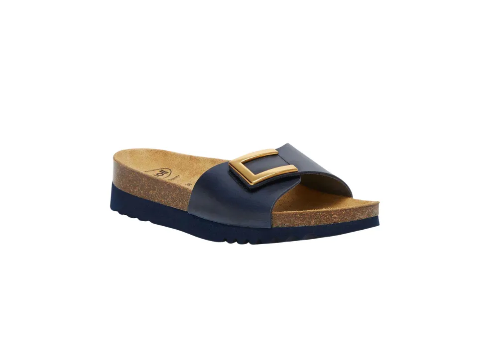 Sandale Monterey Mule Bleu marine