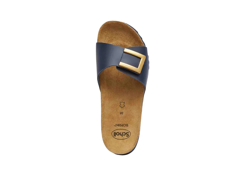 Sandale Monterey Mule Bleu marine