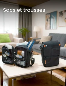 Diabètes : sac et trousses disponible chez locamed