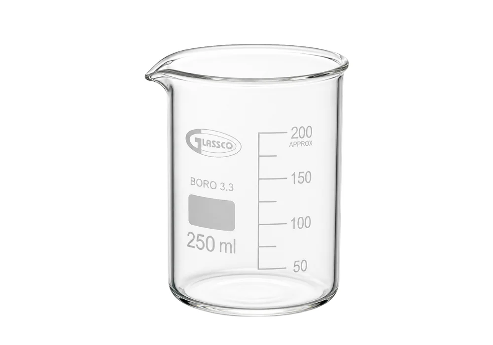 Bécher en Verre Borosilicaté