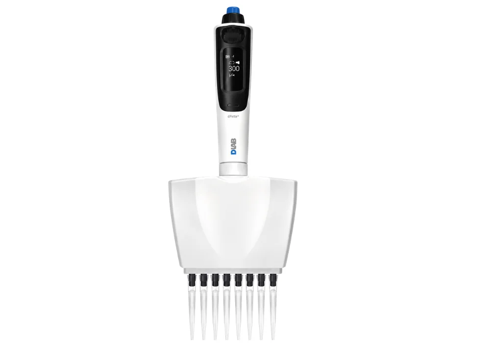 Pipette électrique multicanaux 8 canaux dPette+